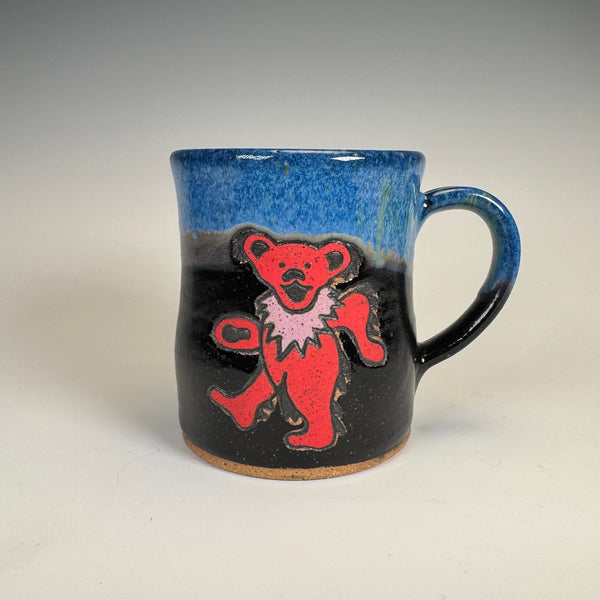 Red Dancing Bear Mug