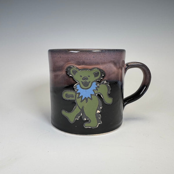 Green Dancing Bear Mug